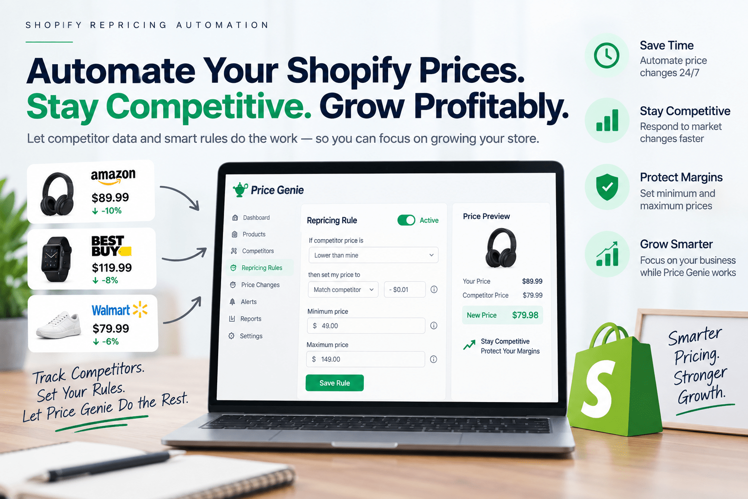 Shopify Automated Repricing, Shopify Repricing Software Guide